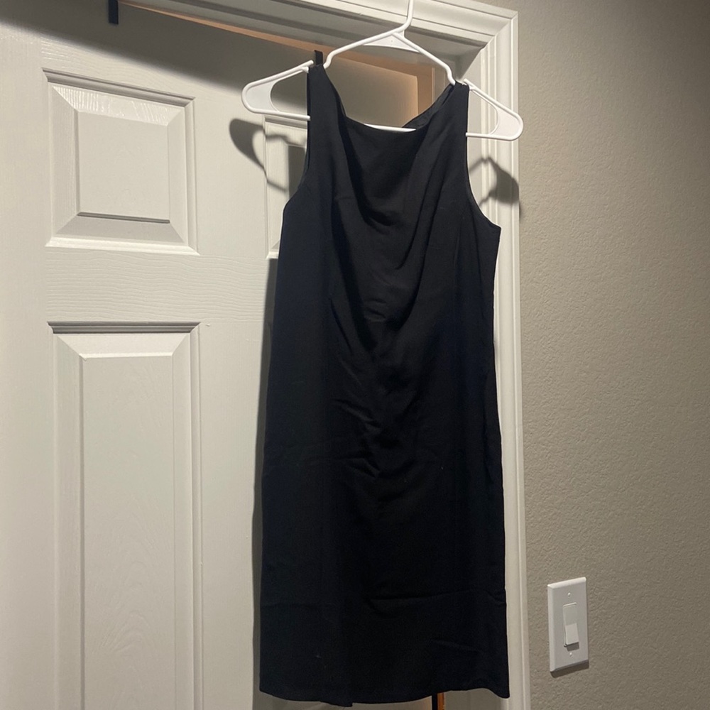 Casual black dress